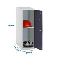 Simonrack Spind SIMONLOCKER DISM anthrazit, grau...