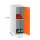 Simonrack Spind SIMONLOCKER DISM grau, orange 8425437116704, 1 Schließfach 30,0 x 50,0 x 91,5 cm