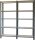 Simonrack Regal OFFICLICK 8425437109218 anthrazit, weiß 180,0 x 30,0 x 210,0 cm  ( 8425437109218 )