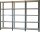 Simonrack Regal OFFICLICK 8425437109249 anthrazit, weiß 270,0 x 30,0 x 210,0 cm  ( 8425437109249 )