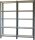 Simonrack Regal OFFICLICK 8425437109270 anthrazit, weiß 180,0 x 40,0 x 210,0 cm  ( 8425437109270 )