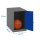 Simonrack Spind SIMONLOCKER DISM anthrazit, blau 8425437116520, 1 Schließfach 30,0 x 50,0 x 47,5 cm