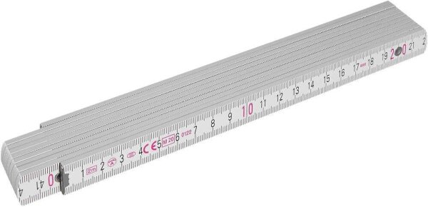 STABILA Zollstock Serie B300, 350078W7, Holz 200 cm