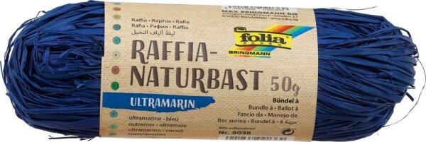 folia Naturbast matt ultramarin 0,5 mm x 50,0 g