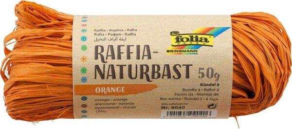 folia Naturbast matt orange 0,5 mm x 50,0 g