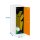 Simonrack Spind SIMONLOCKER DISM SINGLE weiß, orange 8425437116629, 1 Schließfach 30,0 x 50,0 x 91,5 cm