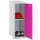 Simonrack Spind SIMONLOCKER DISM grau, pink 8425437116711, 1 Schließfach 30,0 x 50,0 x 91,5 cm
