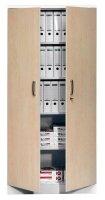 Gürkan Stahlschrank 100118 verkehrsweiß, ahorn...
