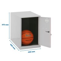 Simonrack Spind SIMONLOCKER DISM grau 8425437117732, 1...