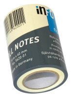 inFO Ersatzrolle Haftnotizen-Rolle 5620-01 gelb, 1 Rolle