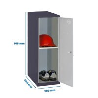 Simonrack Spind SIMONLOCKER DISM anthrazit, grau...