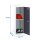 Simonrack Spind SIMONLOCKER DISM weiß, anthrazit 8425437116810, 1 Schließfach 30,0 x 50,0 x 91,5 cm