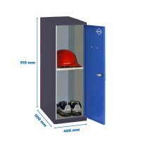 Simonrack Spind SIMONLOCKER DISM anthrazit, blau...