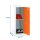 Simonrack Spind SIMONLOCKER DISM weiß, orange 8425437119385, 1 Schließfach 40,0 x 50,0 x 91,5 cm