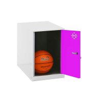 Simonrack Spind SIMONLOCKER DISM weiß, pink...