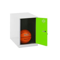 Simonrack Spind SIMONLOCKER DISM weiß, grün...