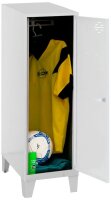 Simonrack Spind SIMONLOCKER DISM SINGLE grau, weiß 8425437120268, 1 Schließfach 30,0 x 50,0 x 101,5 cm