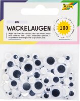 folia Wackelaugen weiß sortiert Ø...