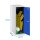 Simonrack Spind SIMONLOCKER DISM SINGLE blau, grau 8425437117978, 1 Schließfach 40,0 x 50,0 x 91,5 cm