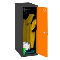 Simonrack Spind SIMONLOCKER DISM SINGLE anthrazit, orange...