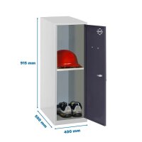 Simonrack Spind SIMONLOCKER DISM anthrazit, grau...