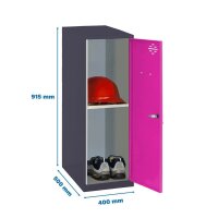Simonrack Spind SIMONLOCKER DISM anthrazit, pink...