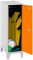 Simonrack Spind SIMONLOCKER DISM SINGLE grau, orange 8425437120282, 1 Schließfach 30,0 x 50,0 x 101,5 cm