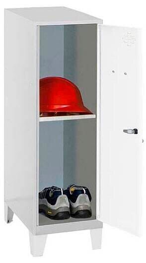 Simonrack Spind SIMONLOCKER DISM grau, weiß 8425437120701, 1 Schließfach 30,0 x 50,0 x 101,5 cm