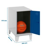 Simonrack Spind SIMONLOCKER DISM blau, grau...