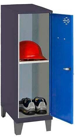 Simonrack Spind SIMONLOCKER DISM anthrazit, blau 8425437120756, 1 Schließfach 30,0 x 50,0 x 101,5 cm