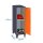 Simonrack Spind SIMONLOCKER DISM SINGLE anthrazit, orange 8425437120787, 1 Schließfach 30,0 x 50,0 x 101,5 cm