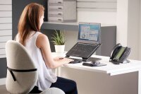 Fellowes Laptop-Ständer Designer Suites schwarz