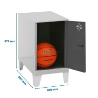 Simonrack Spind SIMONLOCKER DISM anthrazit, grau...