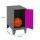 Simonrack Spind SIMONLOCKER DISM anthrazit, pink 8425437121234, 1 Schließfach 40,0 x 50,0 x 57,5 cm