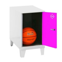 Simonrack Spind SIMONLOCKER DISM weiß, pink...