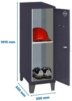 Simonrack Spind SIMONLOCKER DISM anthrazit 8425437120770,...