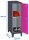 Simonrack Spind SIMONLOCKER DISM anthrazit, pink 8425437120794, 1 Schließfach 30,0 x 50,0 x 101,5 cm