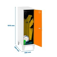 Simonrack Spind SIMONLOCKER DISM weiß, orange...