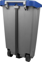 helit Mülleimer 120,0 l grau, blau, 1 St.