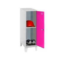 Simonrack Spind SIMONLOCKER DISM grau, pink 8425437122057, 1 Schließfach 40,0 x 50,0 x 101,5 cm