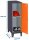 Simonrack Spind SIMONLOCKER DISM anthrazit, orange 8425437122101, 1 Schließfach 40,0 x 50,0 x 101,5 cm
