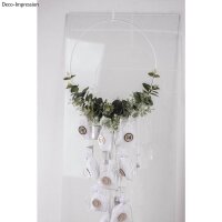 Rayher Metallringe-Set beschichtet weiß Ø...