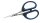 WEDO Silhouettenschere Soft-Cut schwarz-blau 10,5 cm