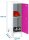 Simonrack Spind SIMONLOCKER DISM weiß, pink 8425437120862, 1 Schließfach 30,0 x 50,0 x 101,5 cm