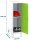Simonrack Spind SIMONLOCKER DISM weiß, grün 8425437120879, 1 Schließfach 30,0 x 50,0 x 101,5 cm