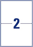 AVERY Zweckform Etiketten L4734REV-25 weiß 199,6 x 143,5 mm, 30 Blatt