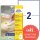 AVERY Zweckform Etiketten L4734REV-25 weiß 199,6 x 143,5 mm, 30 Blatt