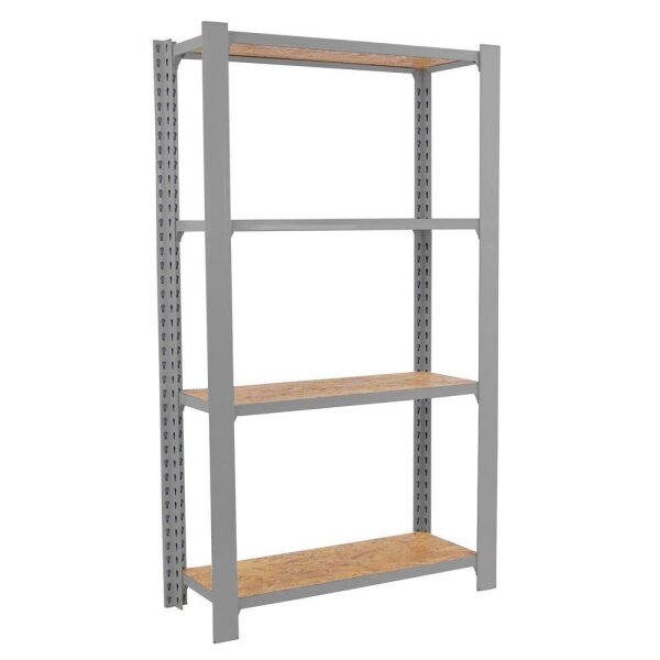 Simonrack Regal OFFICLICK 8425437127502 grau, braun 80,0 x 30,0 x 150,0 cm  ( 8425437127502 )