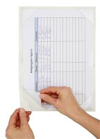 tarifold Dokumentenhüllen selbstklebend Kang easy write transparent A4, 2 St.