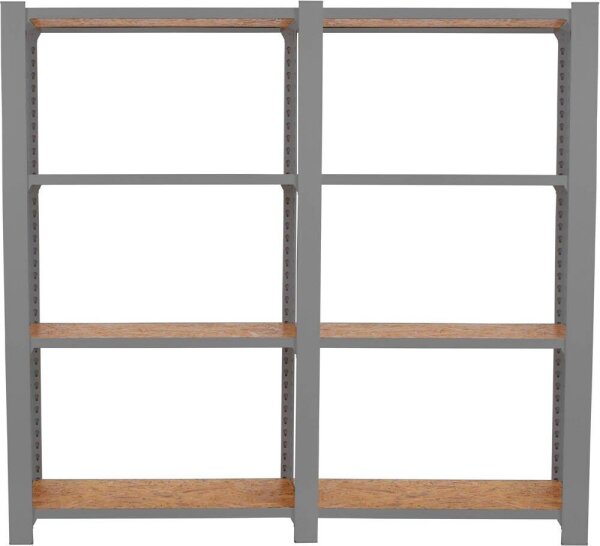 Simonrack Regal OFFICLICK 8425437127601 grau, braun 160,0 x 30,0 x 150,0 cm  ( 8425437127601 )